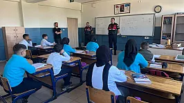Afyon'da Jandarmadan Okullarda Güvenlik Seferberliği