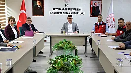 Afyon'da Tarımsal Ve Tarım Dışı Yatırımlar Değerlendirildi