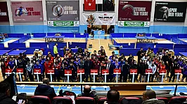 Afyon'un Ev Sahipliğinde Gençler Masa Tenisinde Yarışıyor