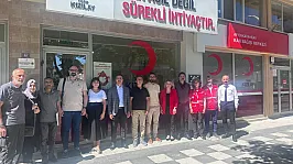 Afyonkarahisar'da Kızılay'ın İşleyişi Denetlendi