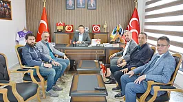 Başkan Kahveci, Ağaç İşleri Odası Yönetimini Ağırladı