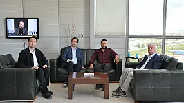Baykara Ve Kocaşaban'dan TV3'e Hayırlı Olsun Ziyareti