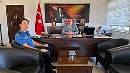 Bolvadin'de Emniyet Müdürü Arıkan Görevine Başladı