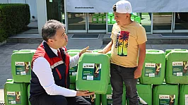 Çiftçilere Hümik Asit Desteği
