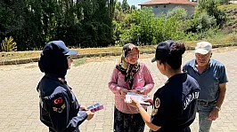 Jandarmanın Kadına Şiddetle Mücadele Çalışmaları Sürüyor