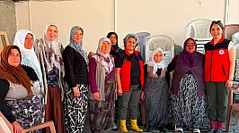 Kadın Çiftçilere Yönelik Eğitimler Sürüyor