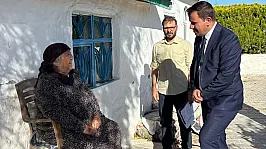 Kaymakam Topaca'dan Köylerde Anlamlı Ziyaretler