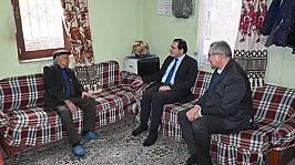 Kaymakam Türker'den Yaşlılar Haftasına Özel Anlamlı Ziyaret