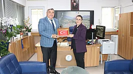 Müdür Sünnetci'den, Müdür Cengiz'e Ziyaret