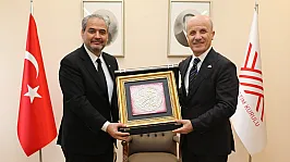 Rektör Aslan, YÖK Başkanına AFSÜ Çalışmalarını Anlattı