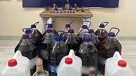 Sandıklı'da Sahte Alkol Operasyonu