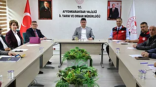 Afyon'da Tarımsal Ve Tarım Dışı Yatırımlar Değerlendirildi