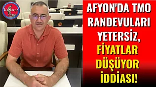 Afyon'da TMO Randevuları Yetersiz, Fiyatlar Düşüyor İddiası!