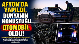 Afyon'da Yapıldı, Dünyanın Konuştuğu Otomobil Oldu!