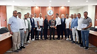 AKÜ Futbol Takımına Rektör Karakaş'tan, Teşekkür Belgesi