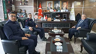 Başkan Özaşkın, Şuhut'ta Kolluk Kuvvetleriyle Görüştü