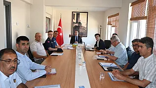 Çay'da 'Afet Koordinasyon Kurulu' Toplantısı Gerçekleştirildi