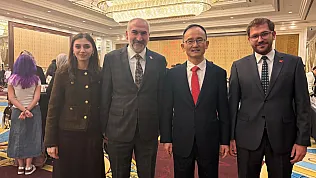 Genel Başkan Beşer, Çin'in Ankara Büyükelçiliği Resepsiyonuna Katıldı