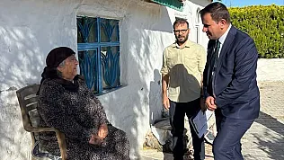 Kaymakam Topaca'dan Köylerde Anlamlı Ziyaretler