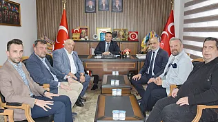 MÜSİAD Afyon Şubesi'nden MHP'ye ziyaret