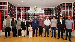 Şehit Aileleri Ve Gaziler Vali Aktaş'la Sohbet Etti