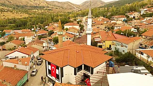 Şuhut Başören'de Yeni Cami İbadete Açıldı