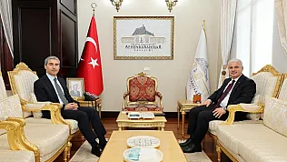Vali Aktaş, Vali Akın İle Görüştü