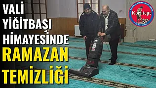 Vali Yiğitbaşı Himayesinde Ramazan Temizliği