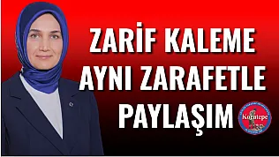 Zarif Kaleme Aynı Zarafetle Paylaşım
