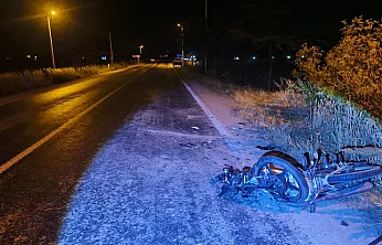 17 Yaşındaki Motosiklet Sürücüsü Kazada Hayatını Kaybetti