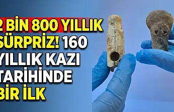 2 Bin 800 Yıllık Sürpriz! 160 Yıllık Kazı Tarihinde Bir İlk