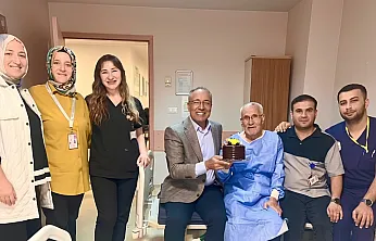 82 Yaşındaki Hastaya Mutlu Sürpriz