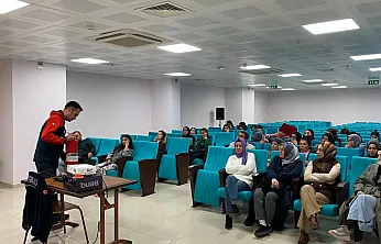 AFAD'dan Öğrenci Yurdunda Tatbikat