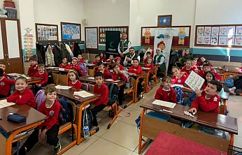 AFSÜ Genç Yeşilay'dan İlkokulda Çifte Farkındalık: Hem Eğitim Hem Fidan