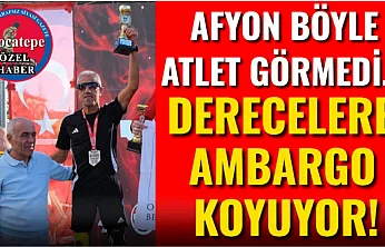 Afyon Böyle Atlet Görmedi… Derecelere Ambargo Koyuyor!