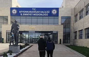 Afyon'da 6 Yıl Hapis Cezası Bulunan Öğretmen Yakalandı