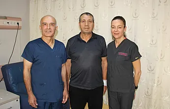 Afyon'da Aort Damarına Kapalı Müdahale