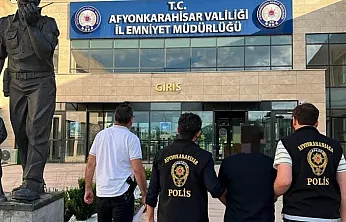 Afyon'da Cinayet Hükümlüsü Yakalandı