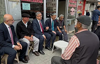 Afyon'da Cuma Sonrası Dikkat Çeken Buluşma