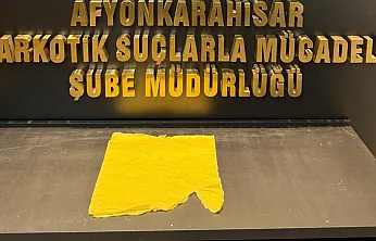 Afyon'da Dikkat Çeken Uyuşturucu Operasyonu