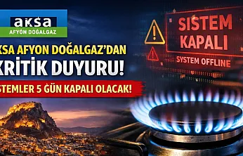 Afyon'da Doğalgaz Abonelerini İlgilendiren Önemli Açıklama