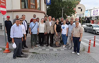 Afyon'da Esnaf Ziyaretinde Dikkat Çeken Sözler!