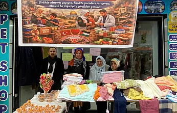 Afyon'da Hayırseverler Gazze İçin Buluştu