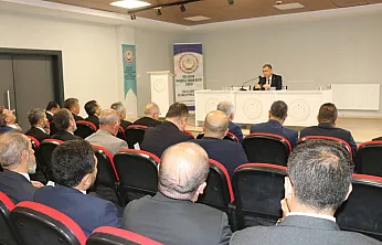 Afyon'da İlçe Müdürleriyle Kritik Değerlendirme