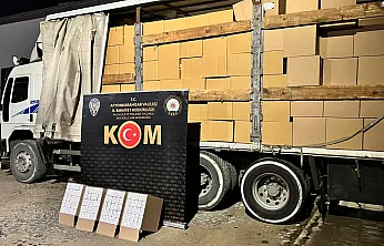Afyon'da Kaçakçılıkta Rekor!
