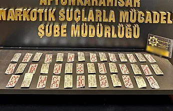 Afyon'da, Otobüste Uyuşturucu Ele Geçirildi