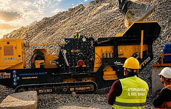 Afyon'da Saatte 120 Tonluk Dev Üretim Başladı
