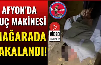 Afyon'da Suç Makinesi Mağarada Yakalandı!