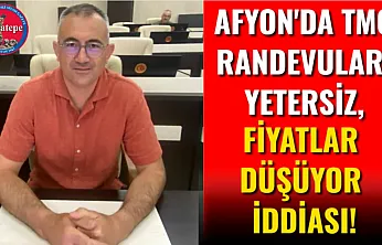 Afyon'da TMO Randevuları Yetersiz, Fiyatlar Düşüyor İddiası!