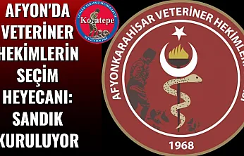 Afyon'da Veteriner Hekimlerin Seçim Heyecanı: Sandık Kuruluyor